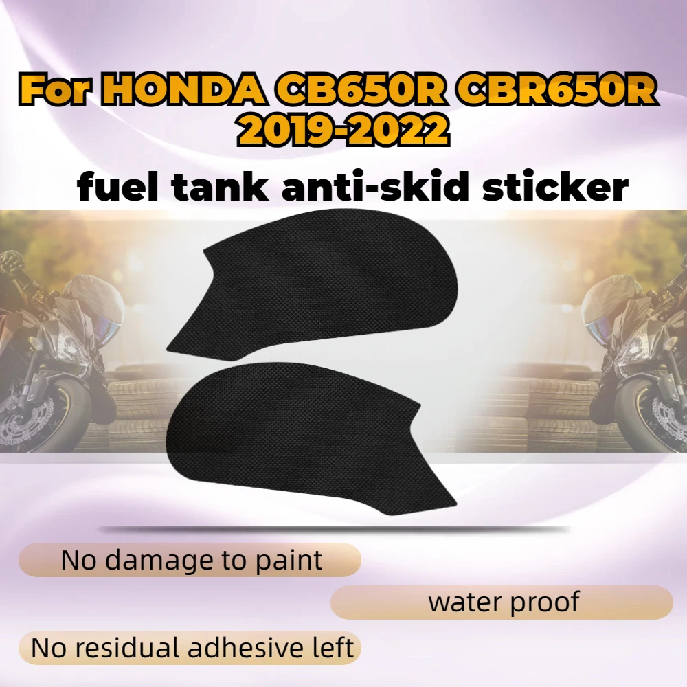 For HONDA CB650R CBR650R 2019-2022 Protective Sticker Gas Knee Grip Sticker Motorcycle Side Fuel Tank Pad