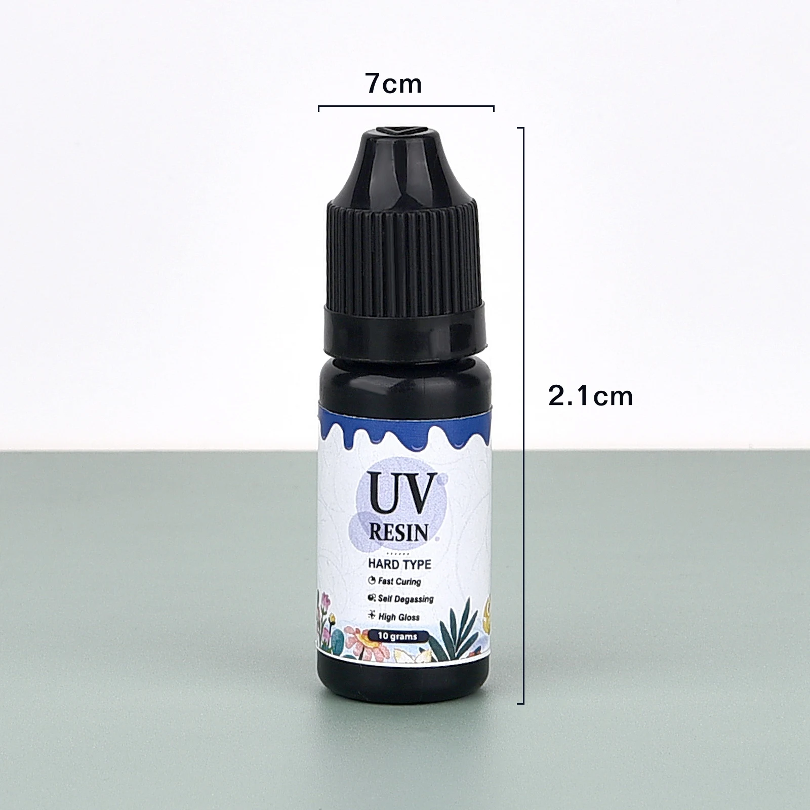 10g 25g UV Resin Glue Quick-Drying Clear Hard Epoxy Resin Glue Ultraviolet Solar Curing DIY Epoxy Resin Mold Jewelry Making Gel