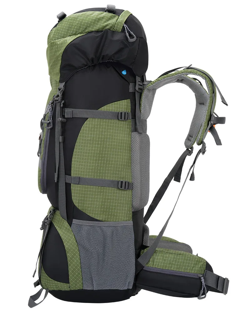 80l travel packable daypack lightweigh internal frame hiking backpack 80L Tactical Waterproof Hiking Backpack