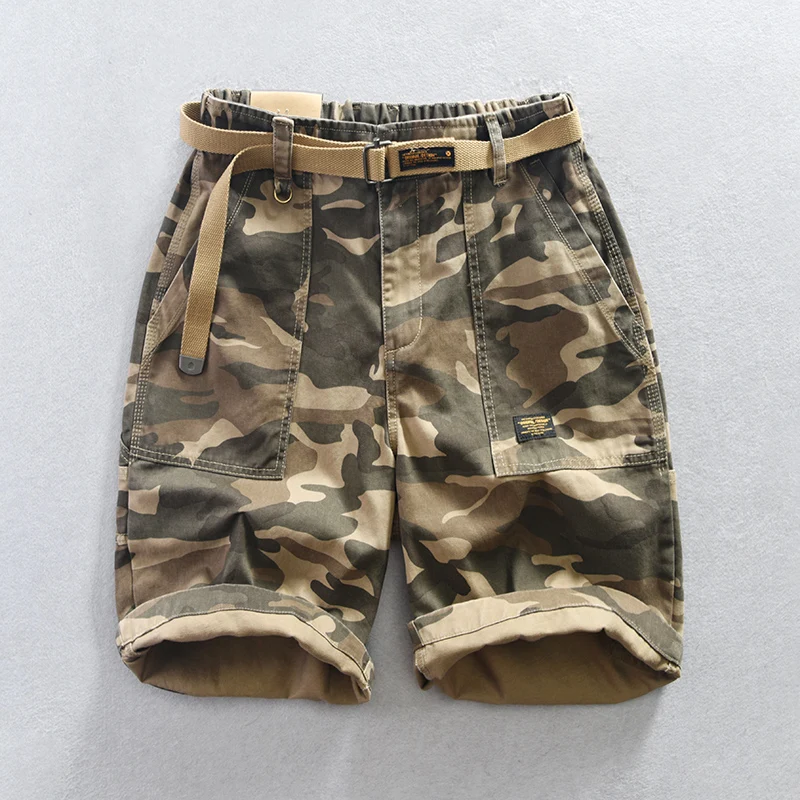 

Camouflage Casual Safari Style Shorts Summer New Cotton Short Pants