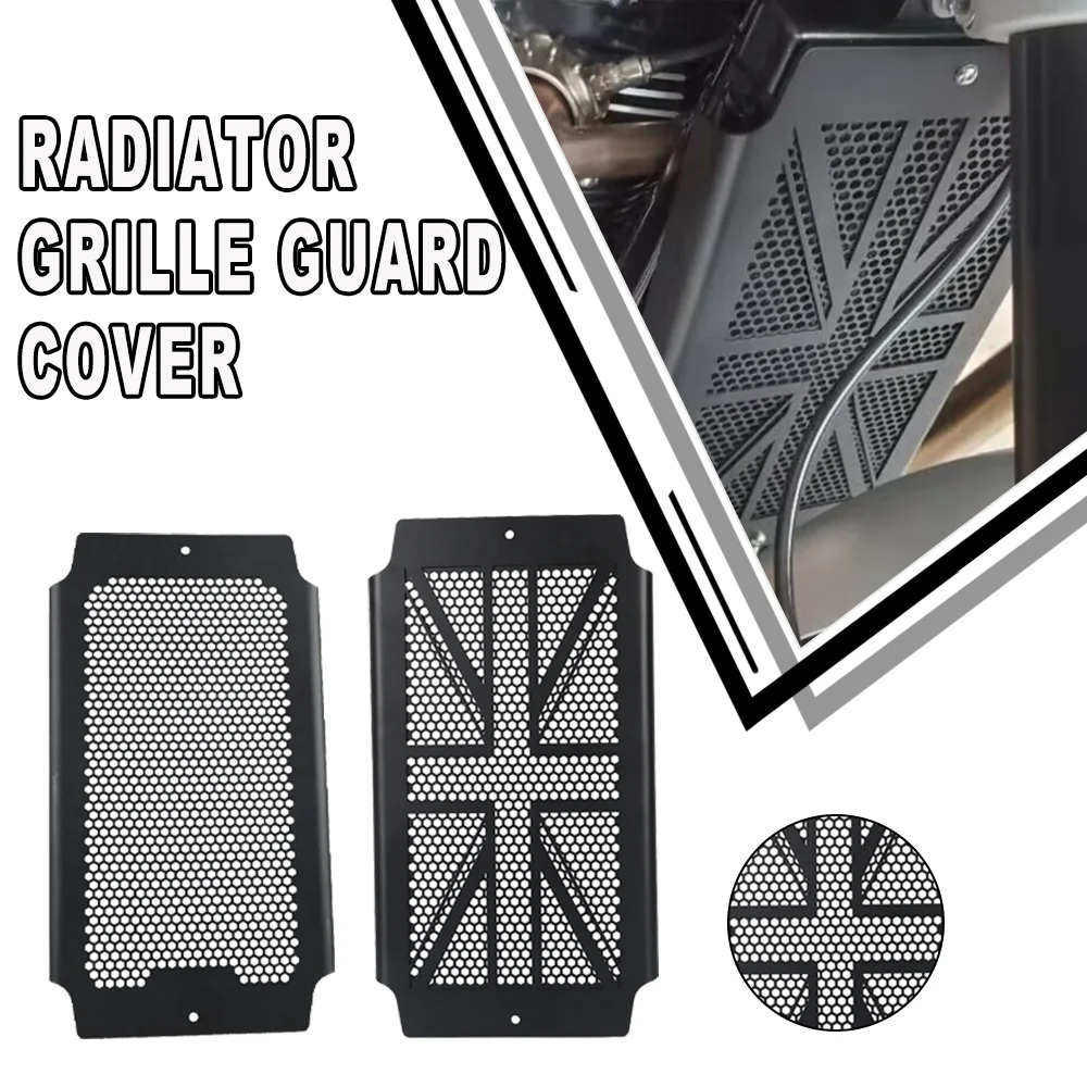 

For Bonneville T100 T120 Speed Twin Street Cup Thruxton 1200 R 1200RS/TFC Motorcycle Radiator Guard Water Tank Protection Grille