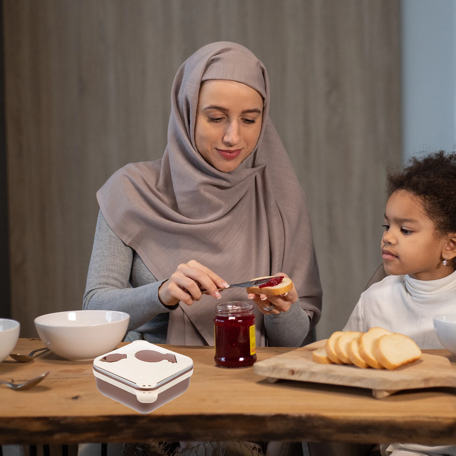 

Stainless Steel Instant Noodle Bowl Portable Food Case for Home Office School Perfect Kitchen Dining Travel