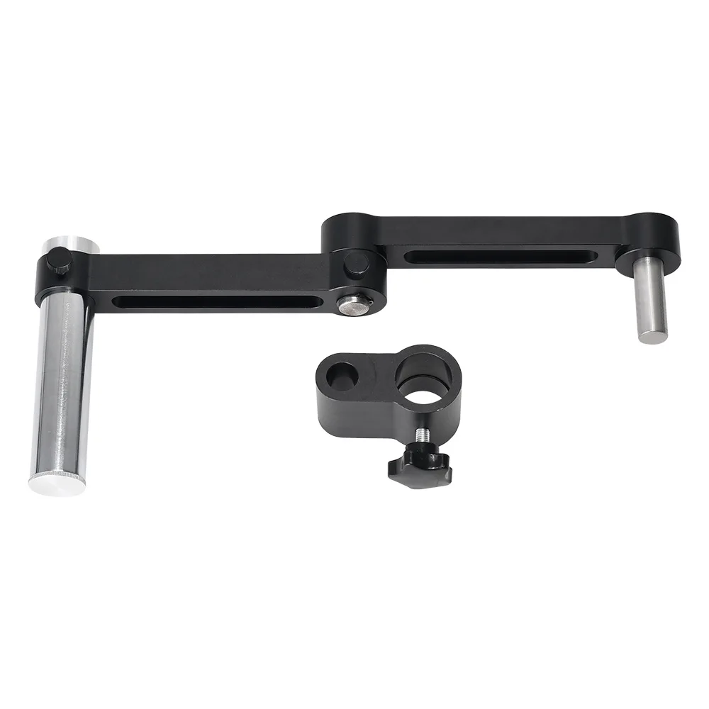 Microscope swing arm metal universal telescopic folding bracket 360 degree single arm can be fixed lifting maintenance