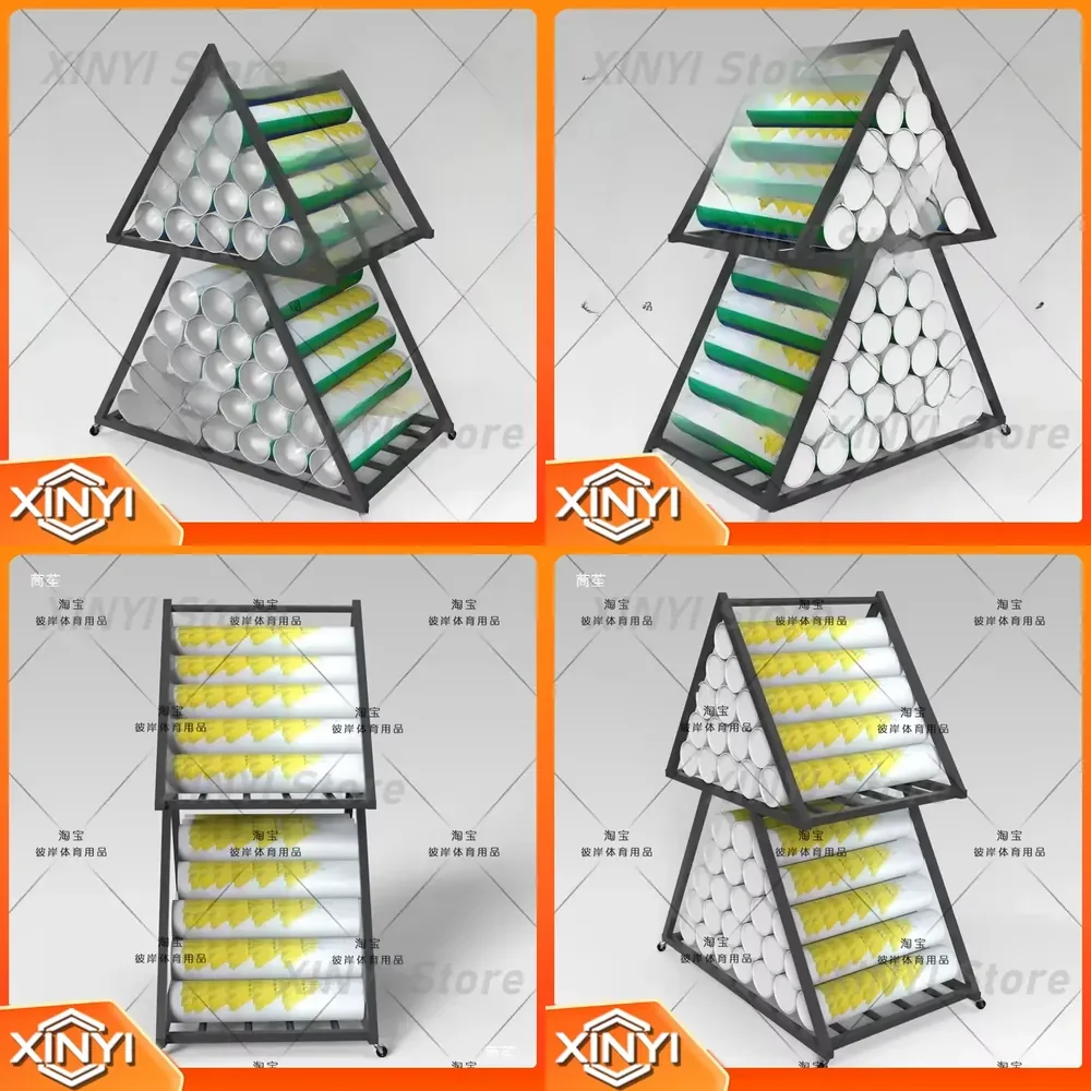 Badminton Ball Bucket Rack for Storage and Organization – Badminton Racket Holder for Sports Equipment – Portable Shuttlecock