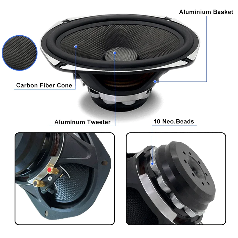 Speaker Inch Car Audio 6x9 Subwoofers 12 Bass 8 Subwoofer 3 Way Component Mid Range Midrange Set 10 Coaxial 4 Speaker
