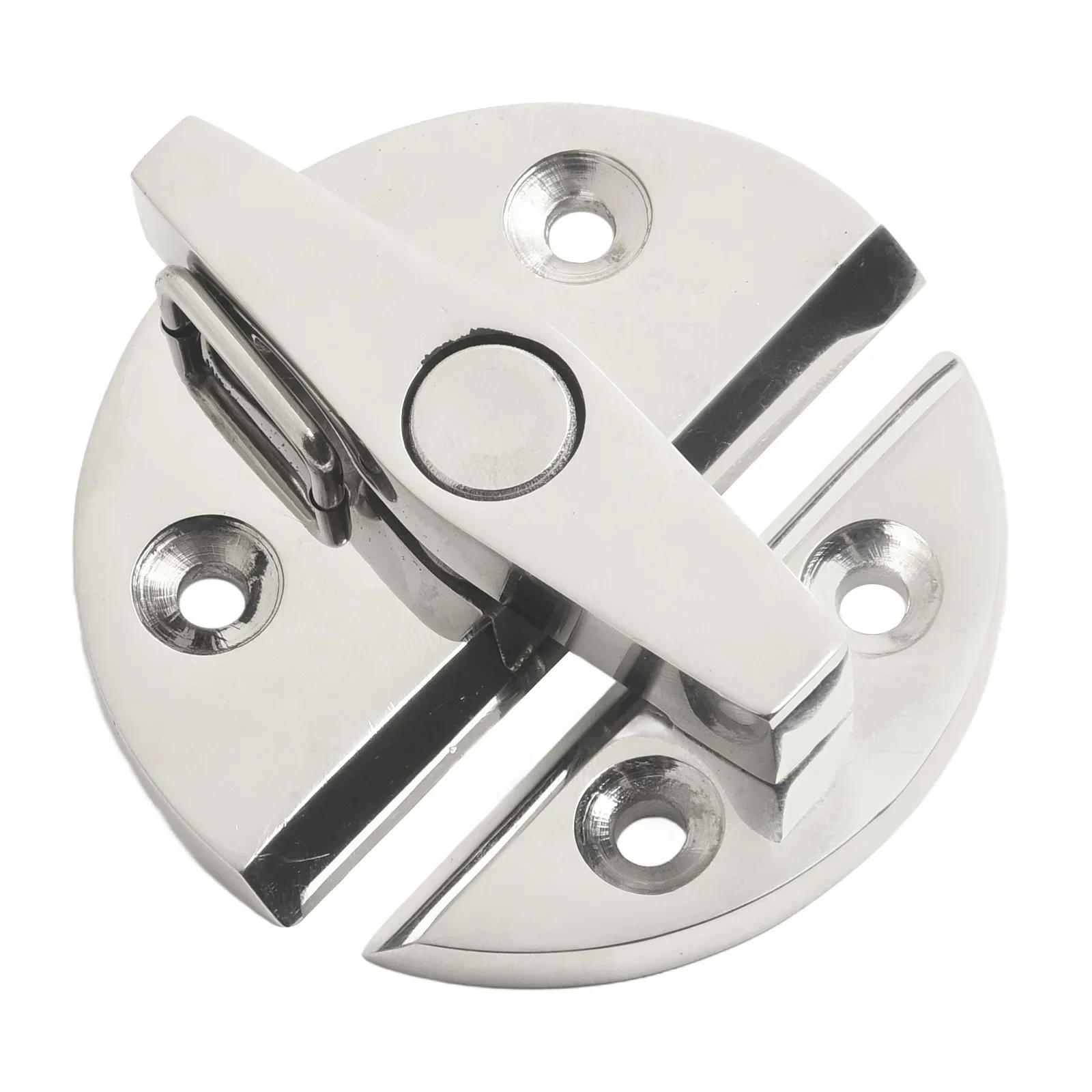 Silver Color Marine Environments 316 Stainless Steel Buckle Boat Box Buckle Access Door Latch Hatch Cover Buckle