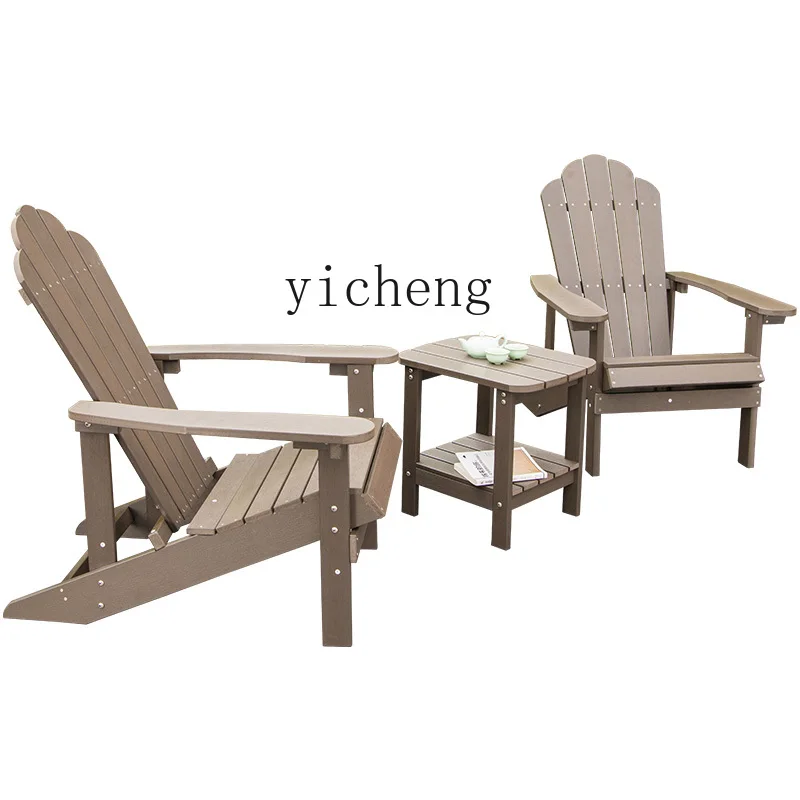 

Tqh Outdoor Desk-Chair Combination Outdoor Courtyard Garden Sun-Resistant Occasional Table and Chair Balcony Terrace