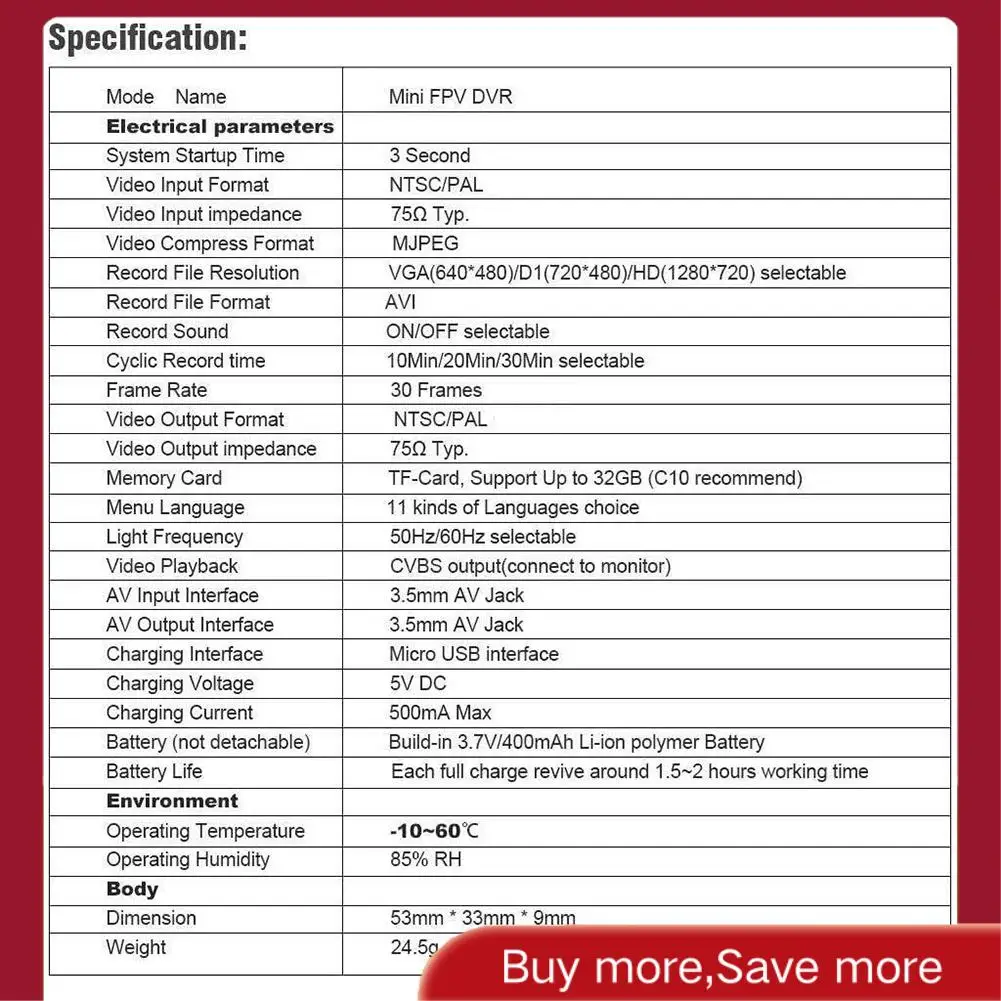 Mini Fpv Dvr Video … - image