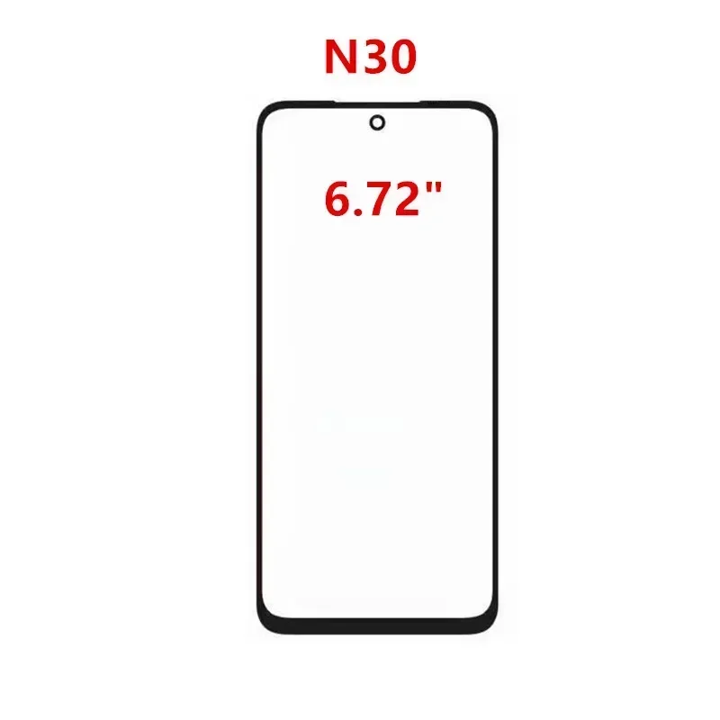 شاشة تعمل باللمس ل Oneplus Nord 3 CE 2 3 Lite N20 SE N30 N300 5G اللوحة الأمامية شاشة الكريستال السائل خارج غطاء زجاجي إصلاح أجزاء + OCA