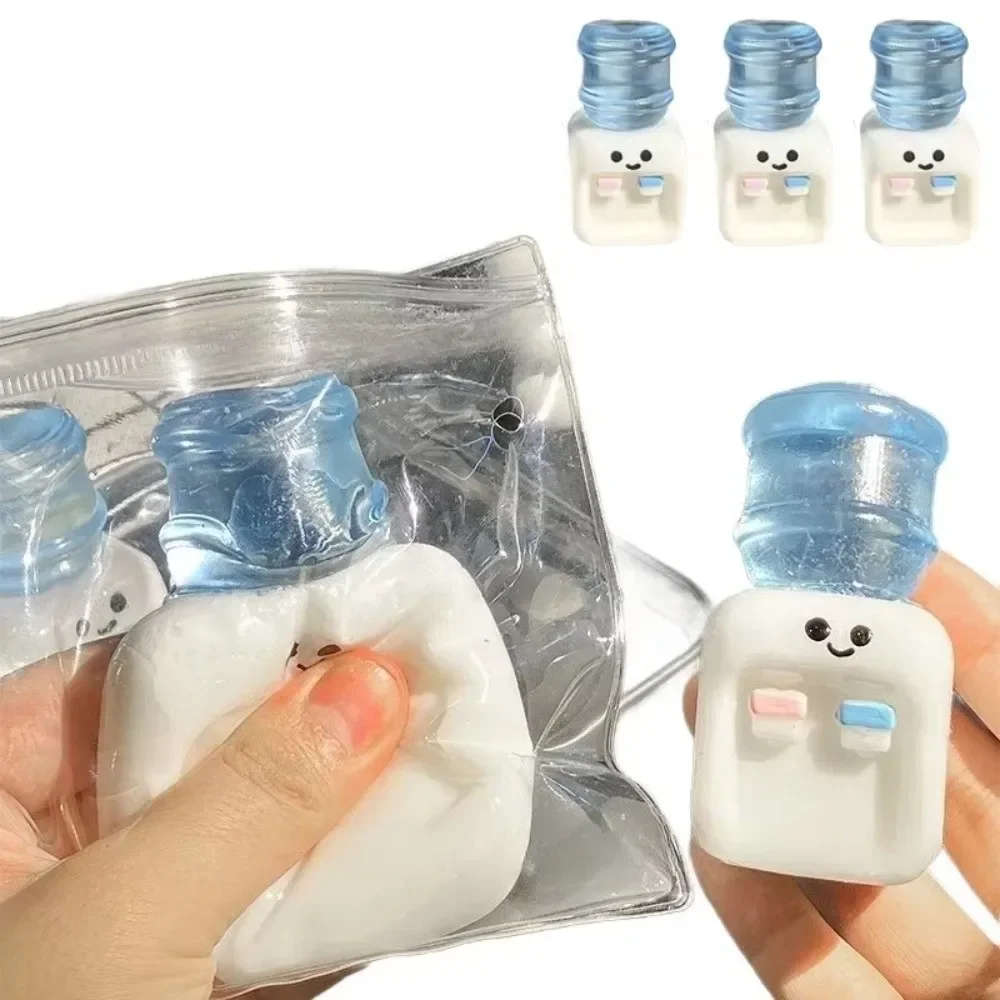 

Забавная игрушка-антистресс в виде диспенсера для воды из мягкого материала, сжимаемая, для снятия напряжения, для взрослых и детей