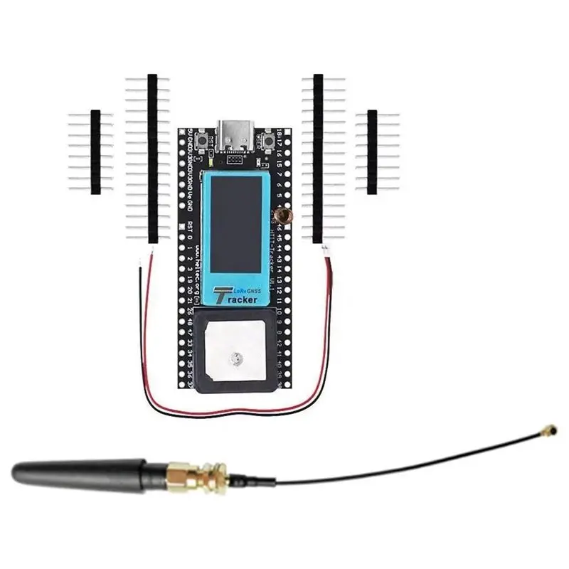 N82R Lora Wireless Tracker ESP32 Lora Meshtastic Asset Tracker SX1262 Wi-Fi Bluetooth GPS Tracker 433-510MHZ For Bike Car