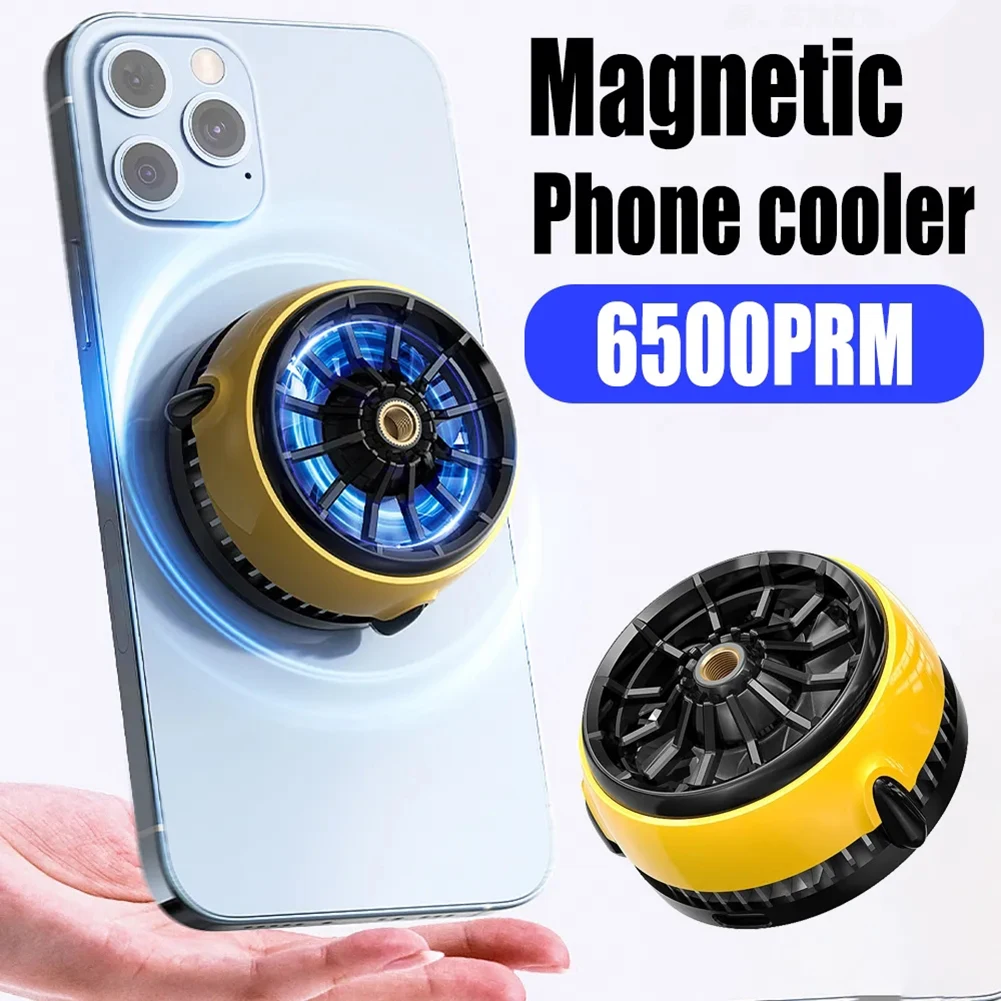 Mobile Phone Radiator Wireless Charging Multi-function Mobile Phone Cooler Mobile Phone Cooling Fan