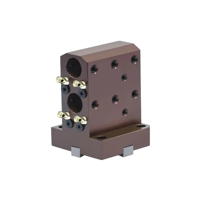 Fixed Double Boring Bar Holder for BMT40 45 55 65 CNC Lathe Power Compound Upper Lower Inner Bore Turning Use Heavy Duty