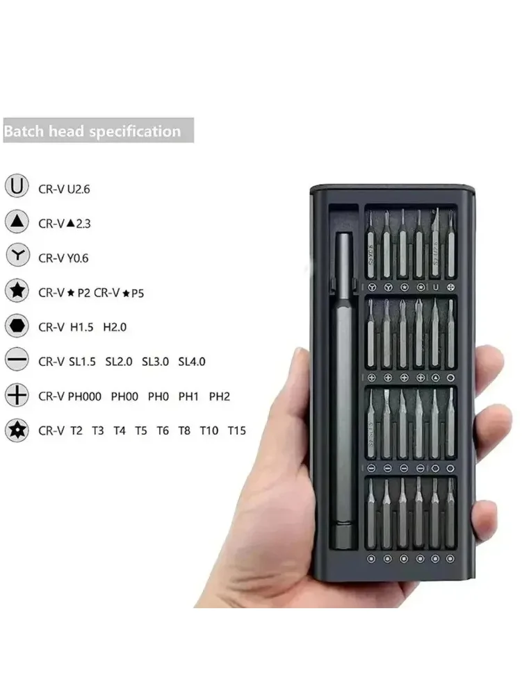 AliExpress 24-in-1 Precision Screwdriver Set Mini Repair Tool Kit for Camera Laptop Phone Glasses Game Console Watch Maintenance