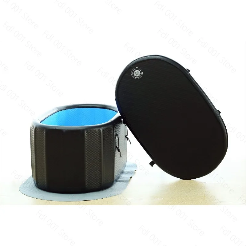 Inflatable Ice Bath Tub PVC Cold Plunge Pool for Athletes Home Cooling Soak