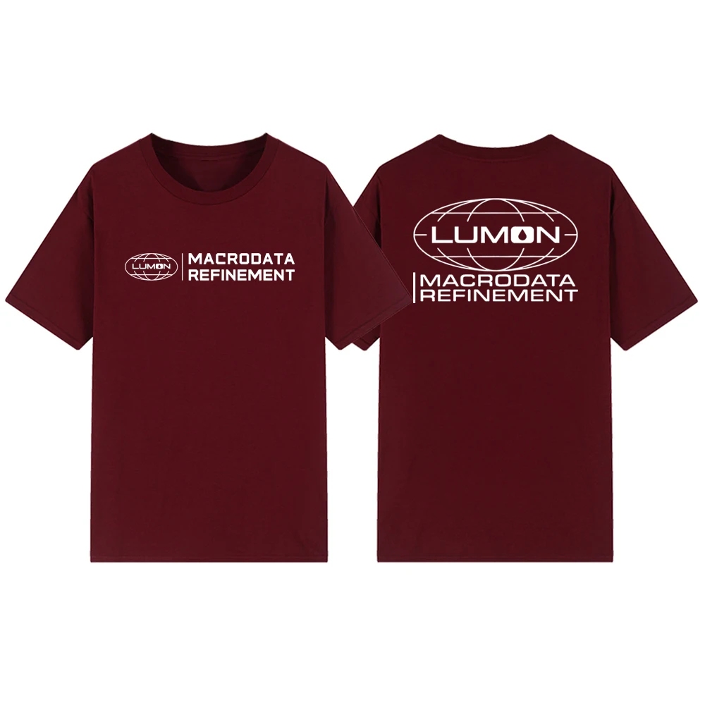 Lumon Macrodata Refinement Severance Shirt Severance TV Show Graphic T Shirts Unisex Short Sleeve T-shirts Dieter Eagan T-shirt