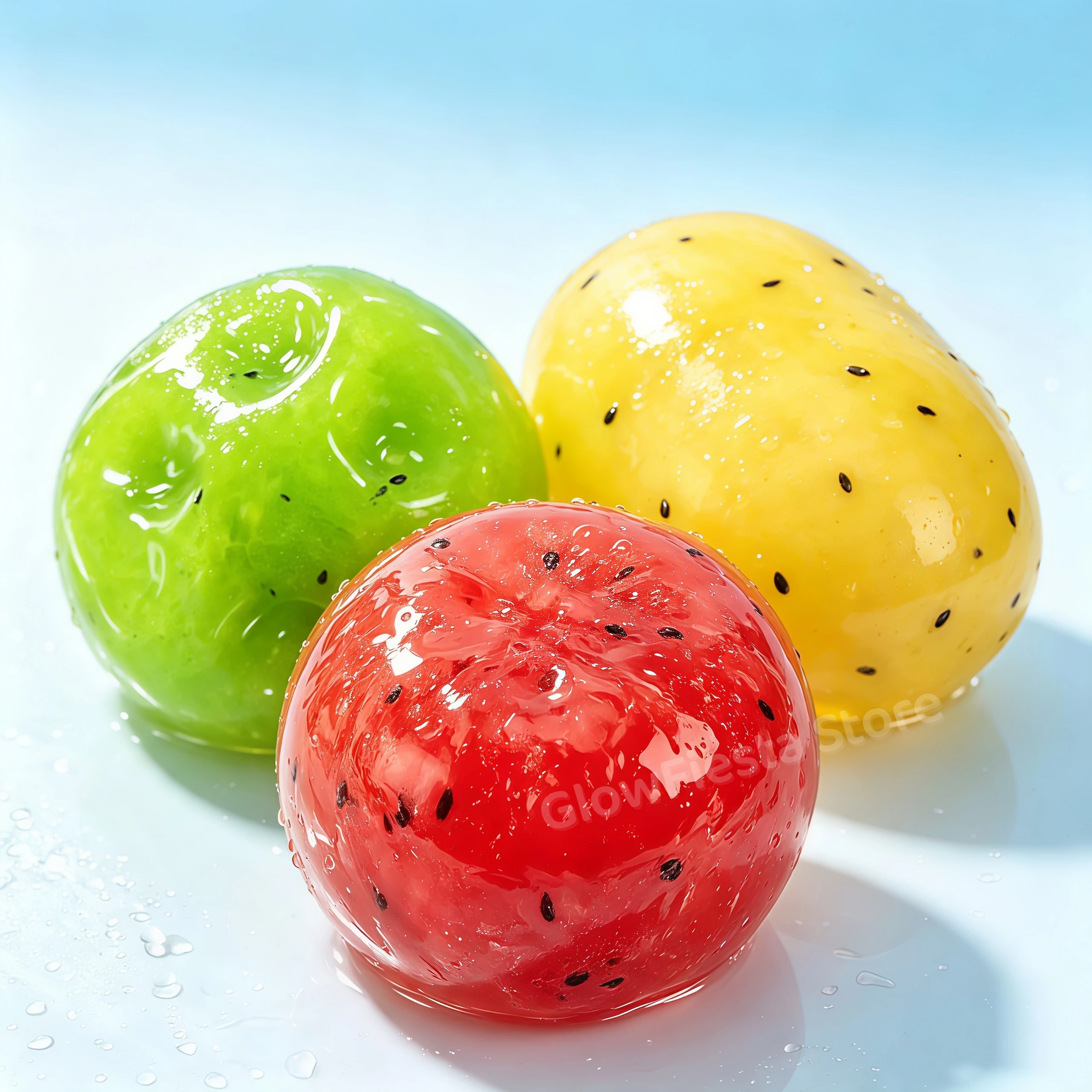 Hot Sale Squishy Handmade Watermelon Slush Toy Soft Slow-Rebound Stress Relief Squeezy Toy Realistic Fruit Model Adult Gift