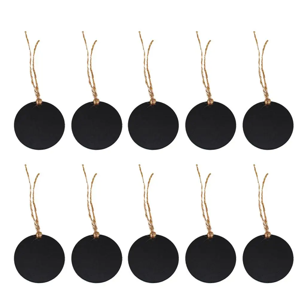 Mini pequena placa de giz suspensa, Blackboard Memo, Home Party Sign, 2-3Pack, 10pcs