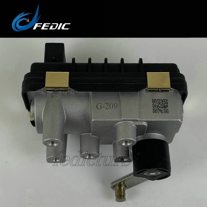 Turbo electronic actuator wastegate G-209 712120 6NW008412 714485 for BMW 740D E38 180 Kw 245 HP M67D 1-4 NS 2000