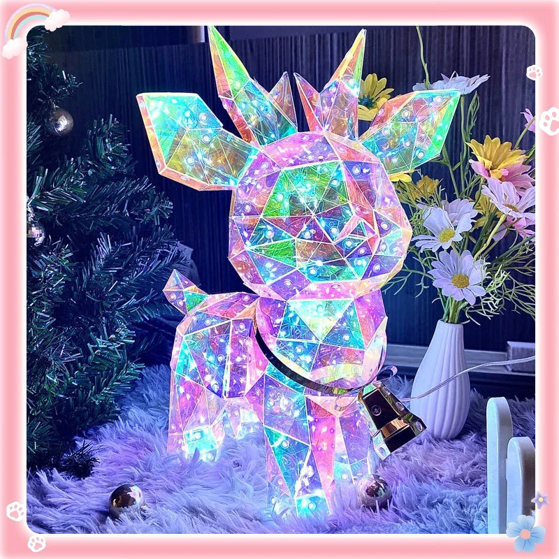 2024 Christmas Luminous Deer Wedding Companion Gift Christmas Valentine\'s Day Gift for Girls Home Decoration Room Ornament