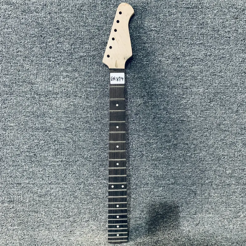 

EN874 ST Electric Guitar 6 Strings Unfinished Tremolo Guitar NeckCustom Order Maple Natural for DIY Replace