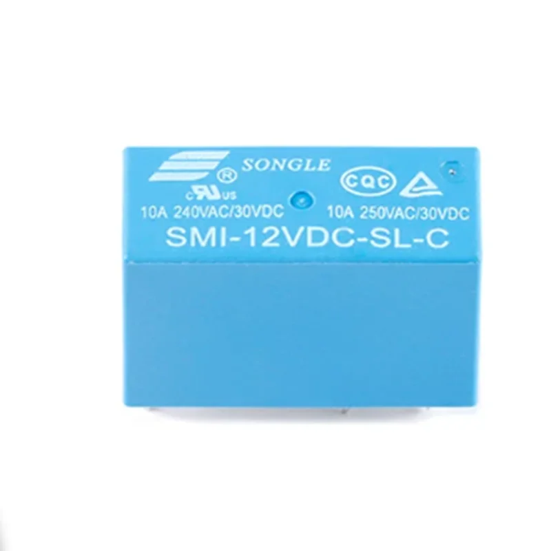 10PCS-50PCS SMI-05VDC-SL-C SMI-24VDC-SL-C SMI-12VDC-SL-C High-current Single-Pole Double-Throw (SPDT) Power Relay