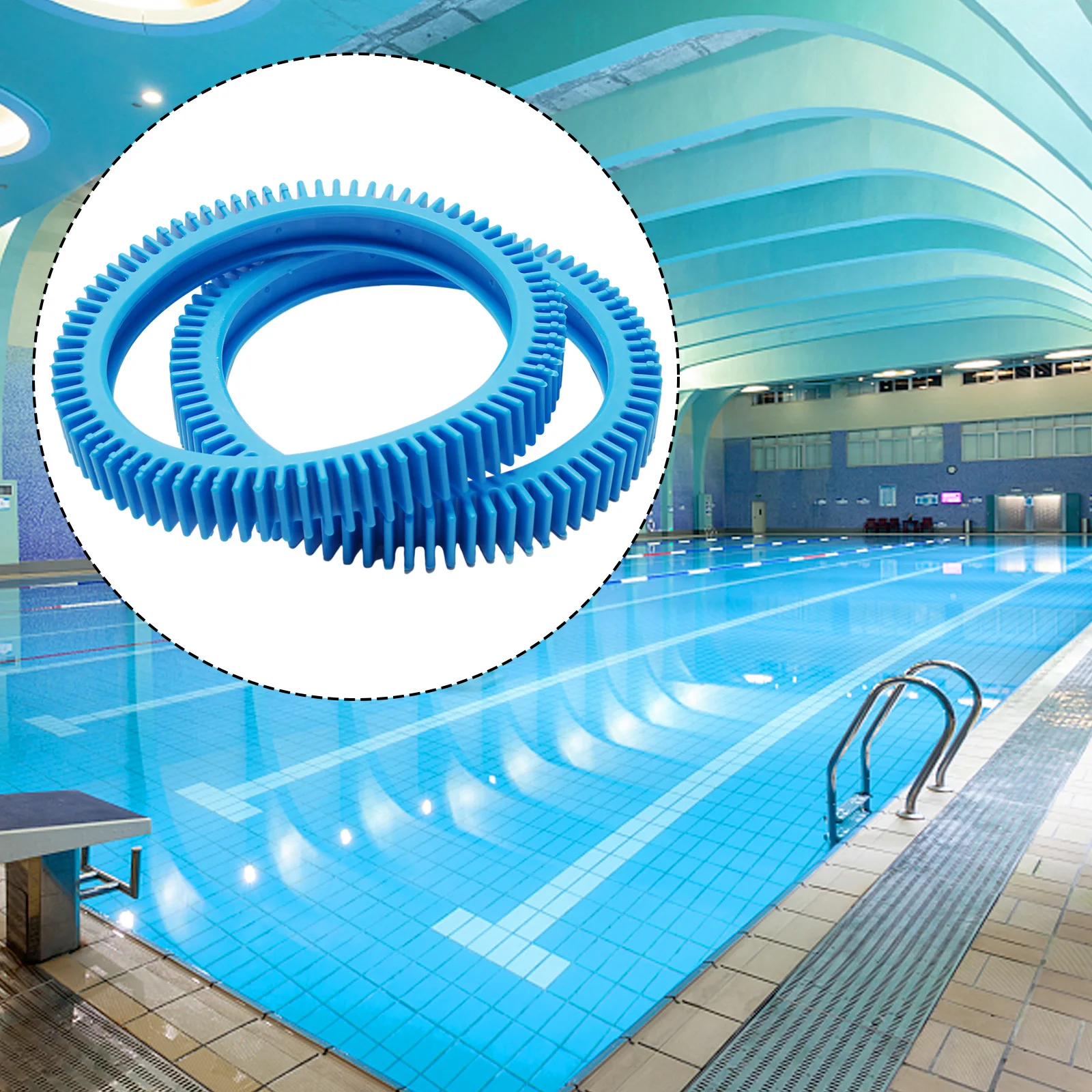 For Hayward Pool Cleaner Back Tire Kit Compatible with for aquanaut 400 Poolvergnuegen 4 Wheel Long Lasting Performance