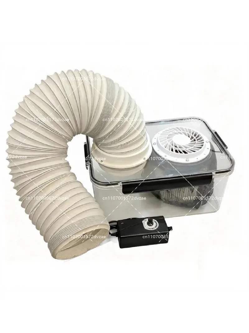 Desktop Mini Dust Collector for Carving Engraving Small Workshop Tool