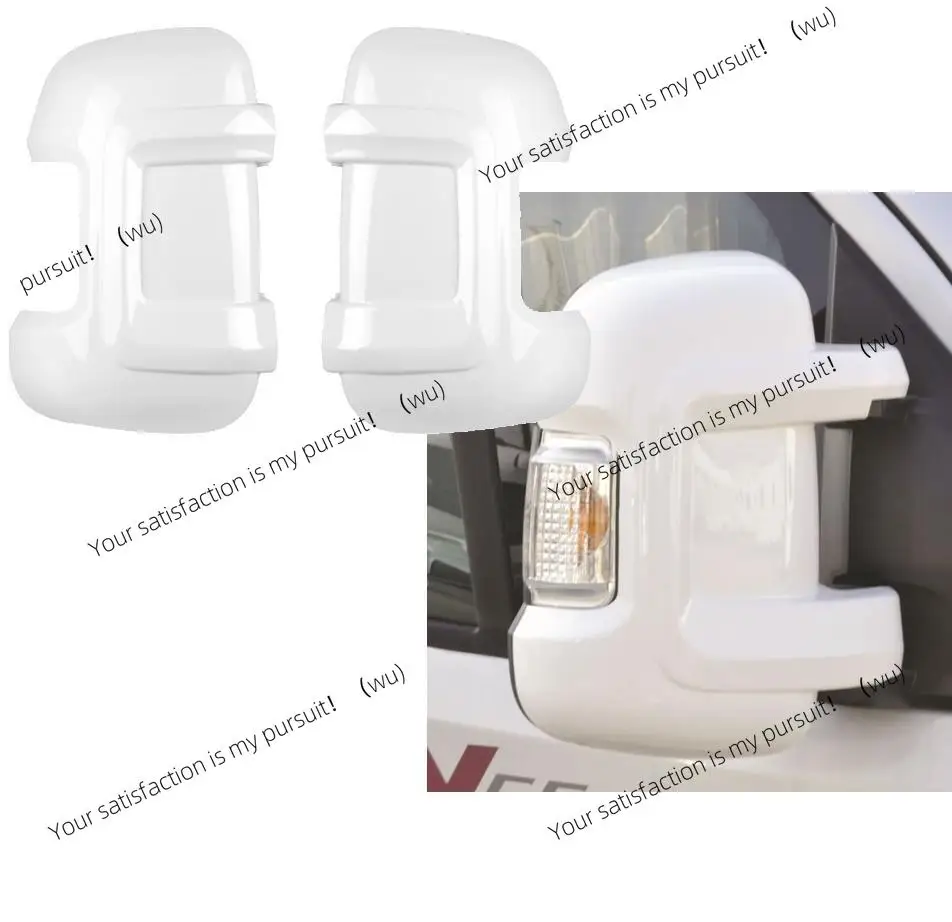 

ZOCI-1 пара белых/черных защитных чехлов для зеркал дома на колесах для Fiat Ducato Peugeot Boxer, реле с длинной рукой, детали для автофургона