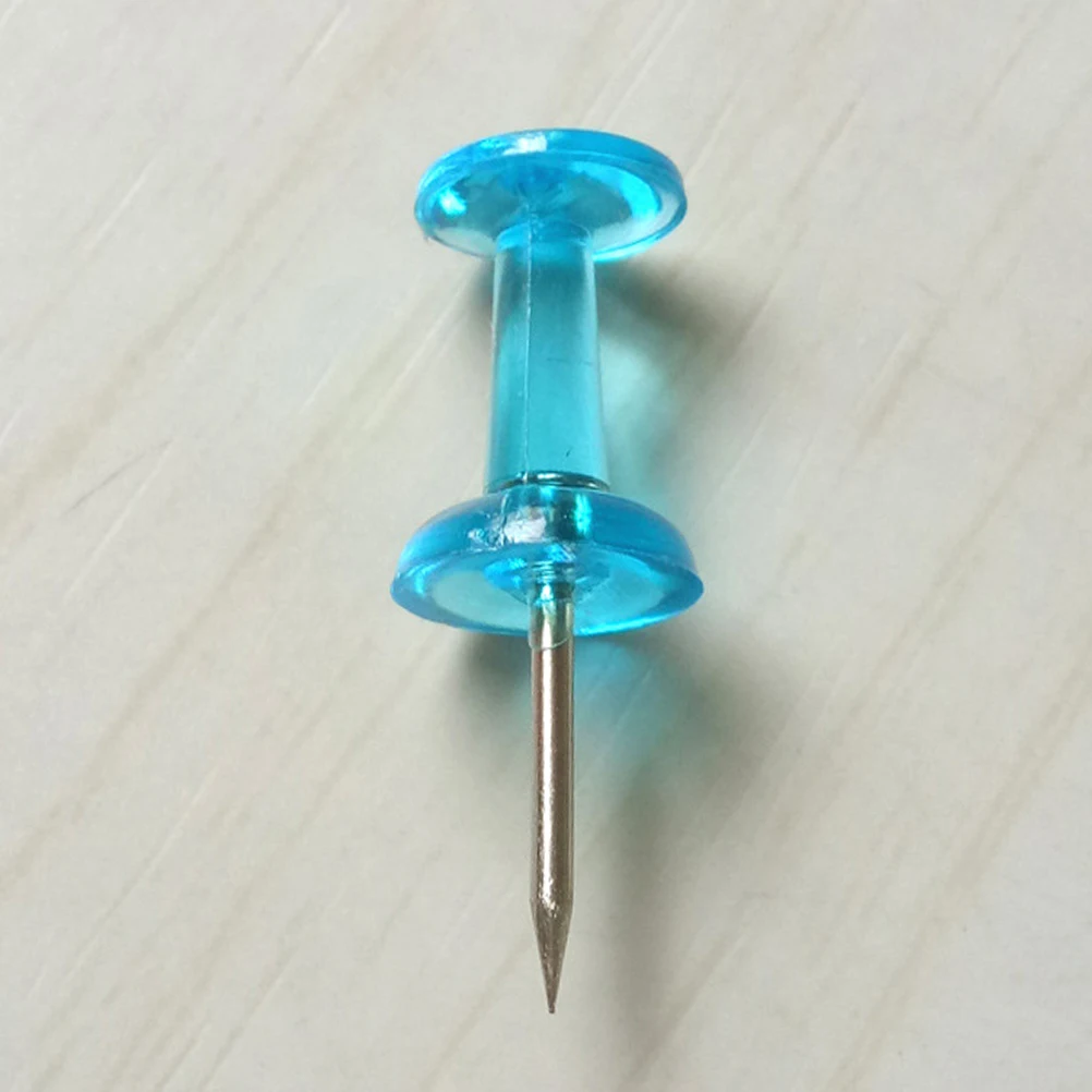 

300pcs Point Tack Map Thumbtack Plastic Small Push Pin Push Pin Cork Board Office Map Tack Art Craft