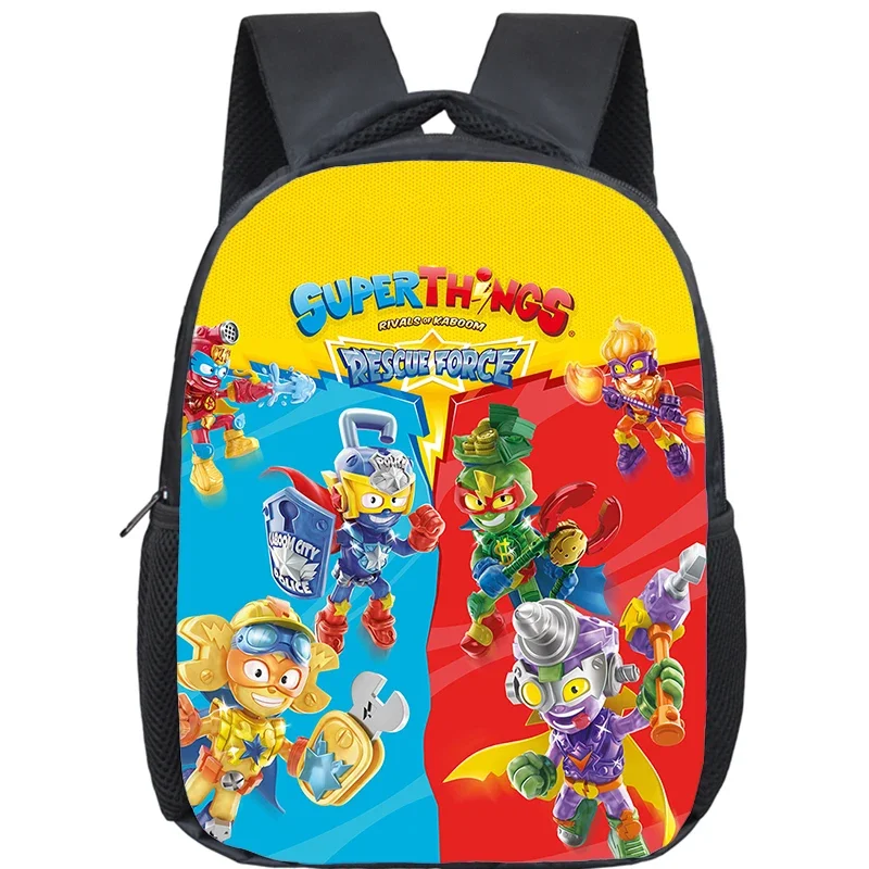 Mochila escolar Superzings para niños, de 12 pulgadas Bolsa Escolar, juego de dibujos animados, bolsas de guardería, regalos