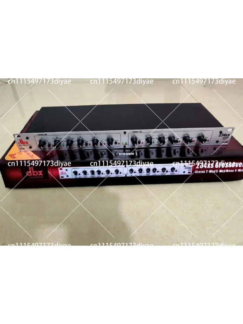 Professional Audio Stereo Electronic Crossover 2/3 Way 4 Way Mono Mode XLR Connection Frequency Divider