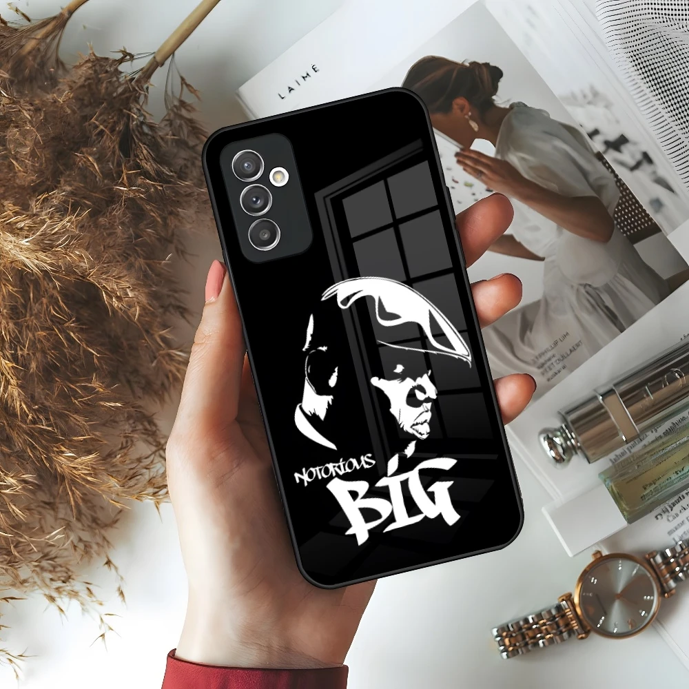 Notorious Biggie Phone Case For Samsung Galaxy S26 S25 S24 S23 S22 S20 S21 Ultra Edge Plus Fe Colored Silver Cover - view 5