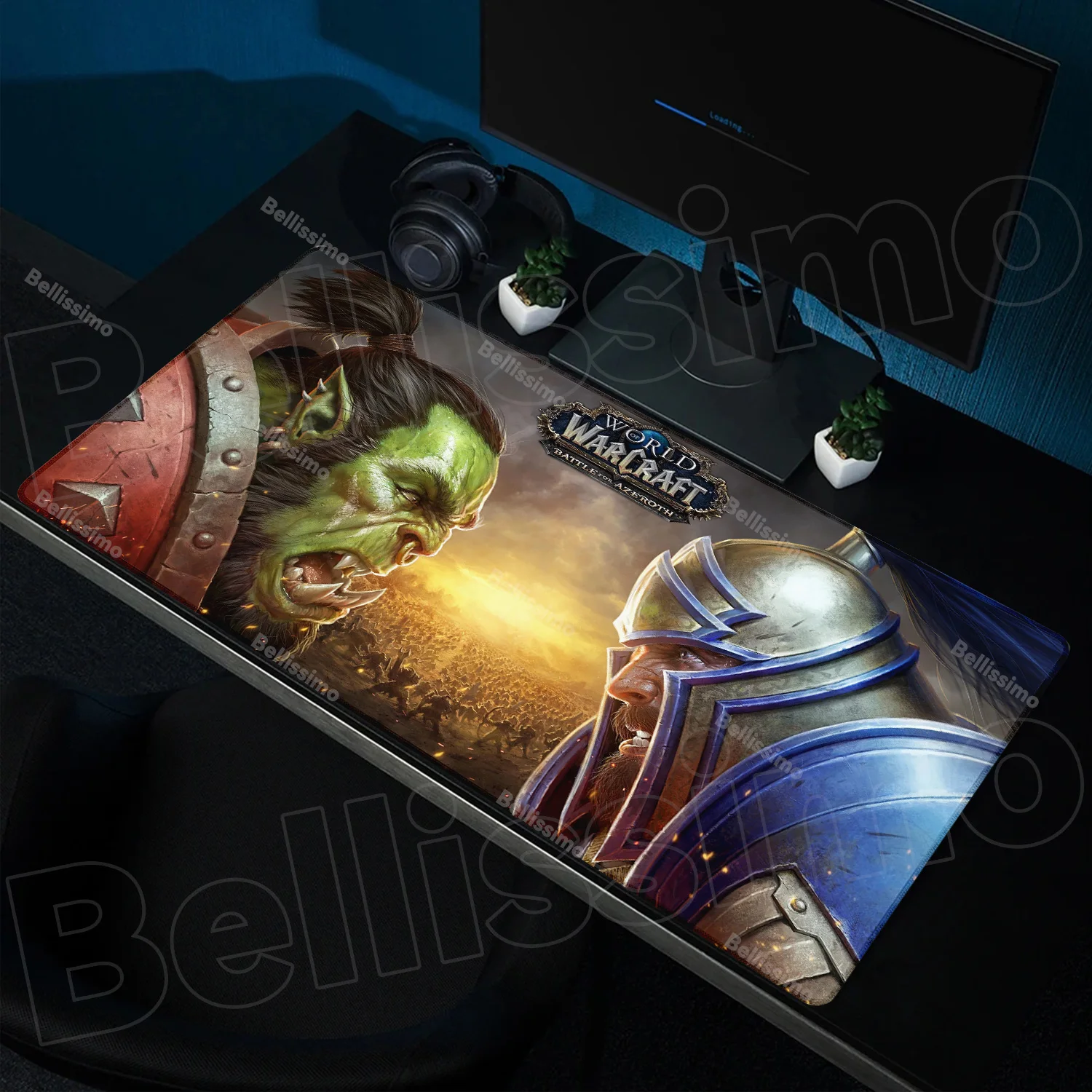 

Gamer Mousepad World Of Warcraft Mouse Pad Large Mouse Mat Horde Natural Rubber Desk Rug Xxl PC Desk Mats Design Mousepads 90x40