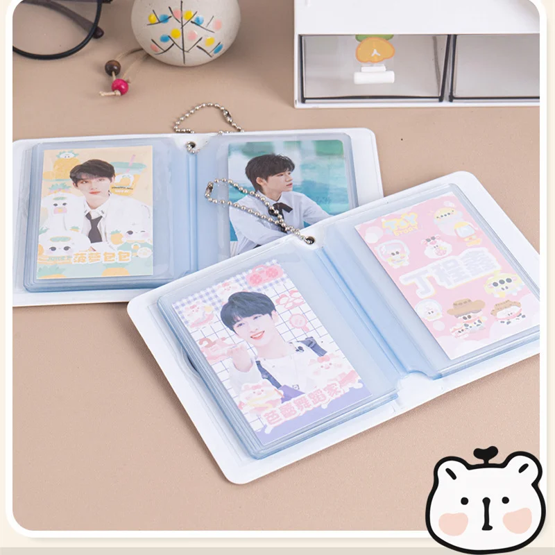 Idol Kpop Binder Collector Card 3 Inch Photo Cardalbum For Photographs Binder Photocards Postcard Photocards Holder K-POP
