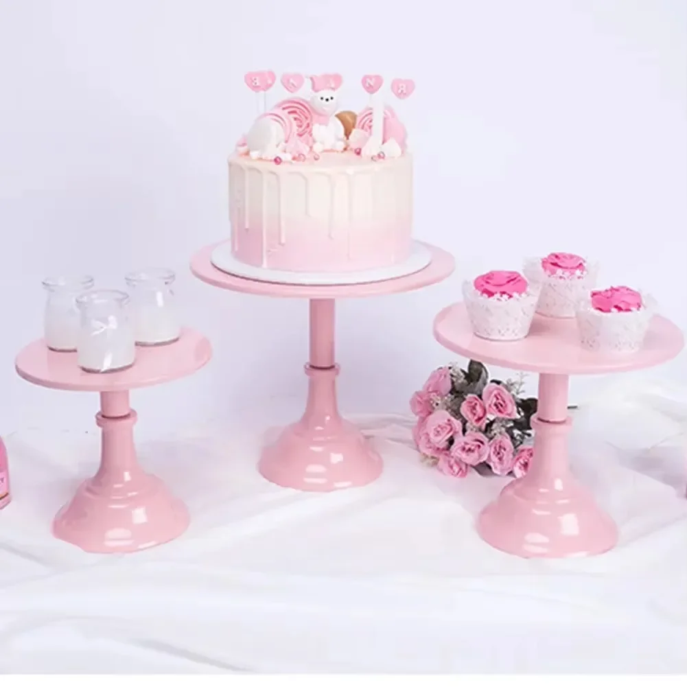 Cake Stand Home Party Dessert Table Display Rack Dessert Cake Tray Cold Meal Tea Break Table Afternoon Tea Center Rack Metal Hot