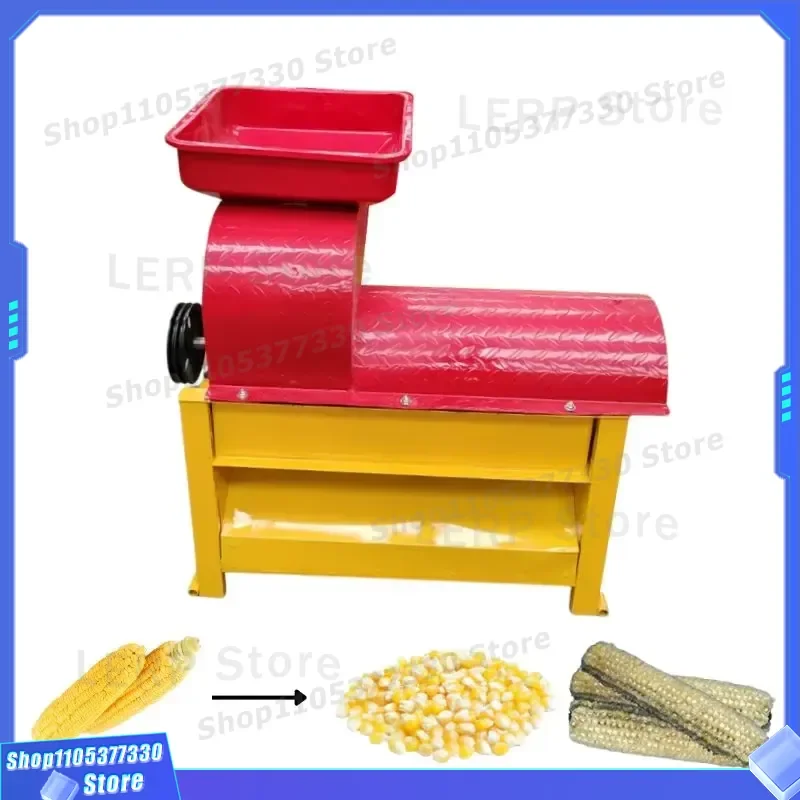 Manual Corn Sheller Dry Maize Thresher Household Grain Peeling Tool for Farm Use Efficient Kernel Remover Device Household