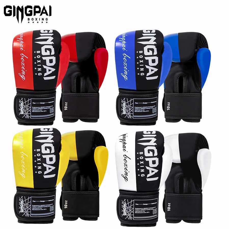 

Боксерские перчатки для взрослых и детей Sanda combat Муай Тай профессиональные дышащие тренировочные боксерские мешки практичные боевые толстые