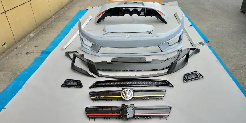 Autoteile Front stoßstange R400 Kit Für  GOLF 7 MK7 2013-2017 Upgrade VW GOLF 7 R400 Body Kit