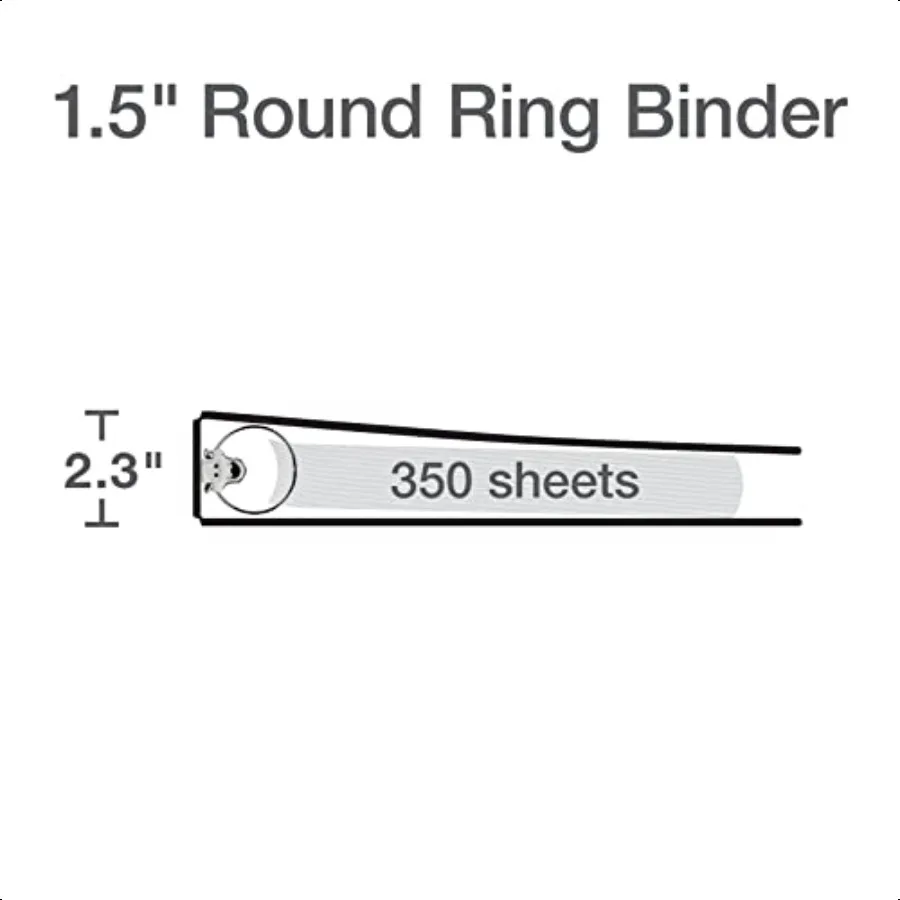ウェーブバインダー 学校やオフィス用 強くて柔軟なポリ製 4ウェーブポケット 4色アソート 半透明カバー付き