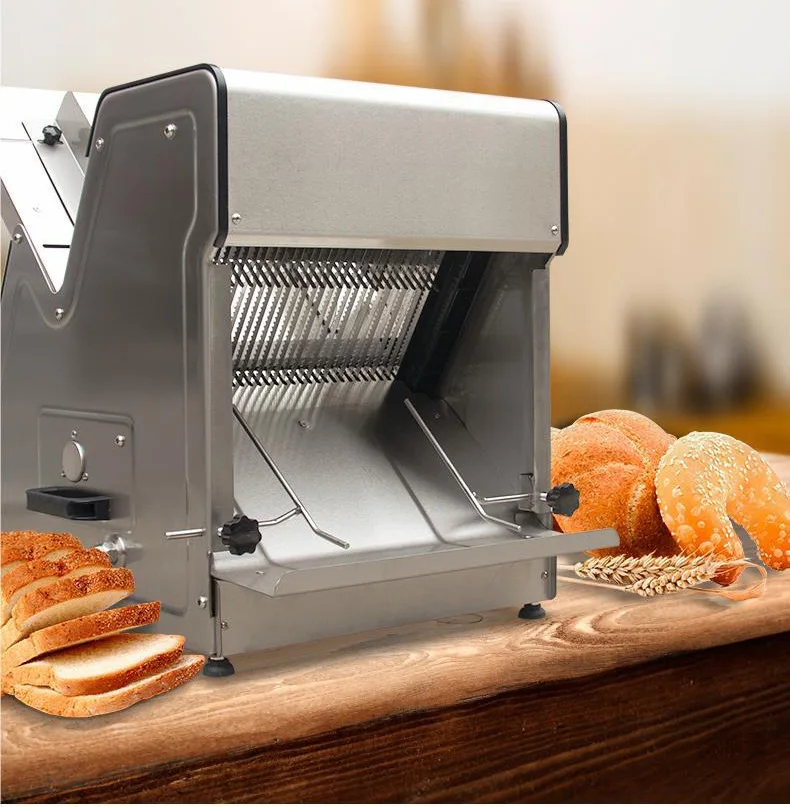 Bread Crouton Cutter Electrical Ham Bread Slicer Blades / Food Slice Slicing Machine / Toast Cutting Machine