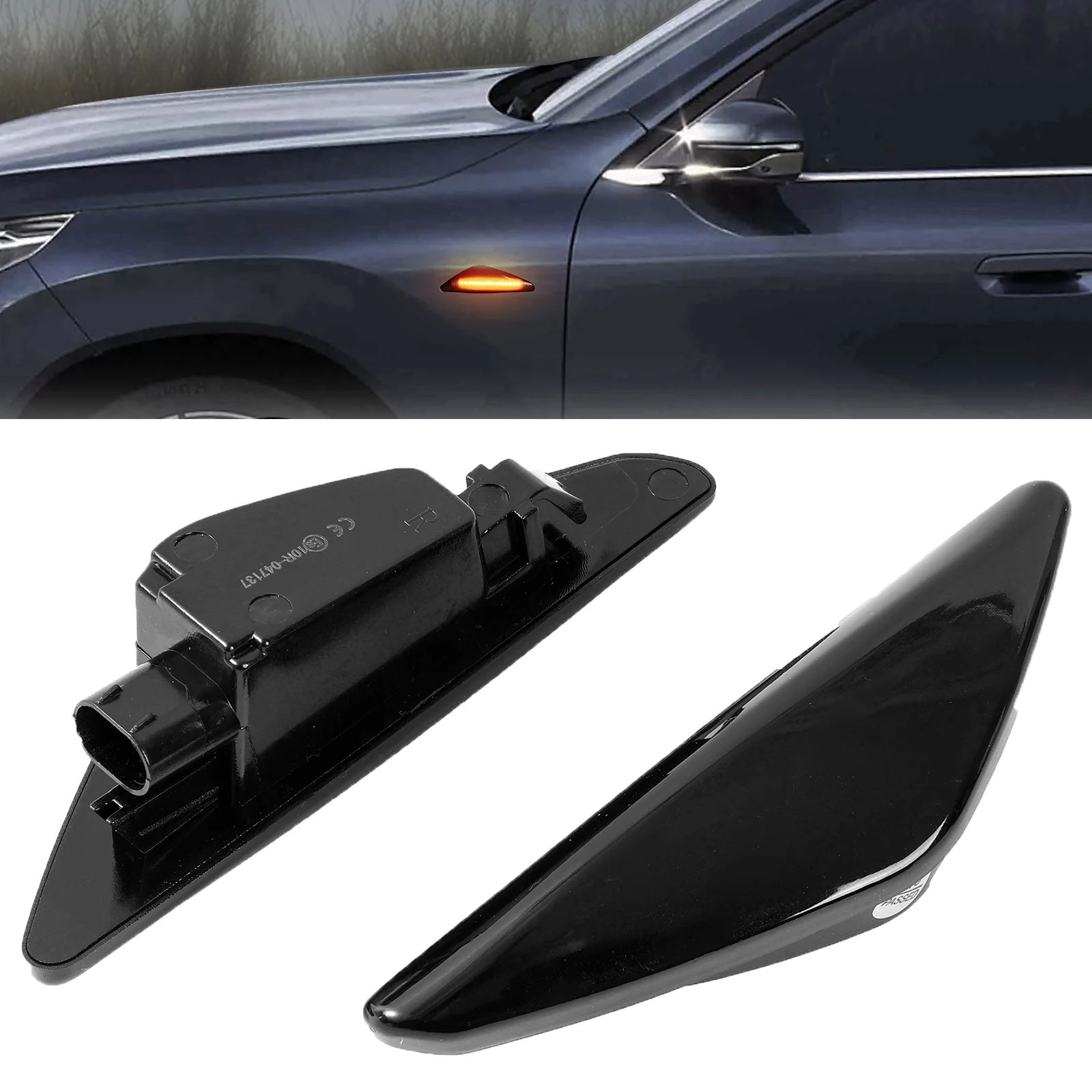 

LED Dynamic Side Marker Lamp For BMW X3 F25 2011-2017 X5 E70 2007-2013 X6 E71 2008-2014 Side Indicator Blinker Turn Signal Lamp