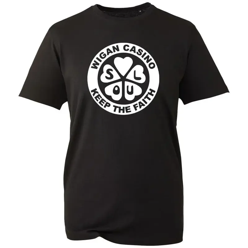 Wigan Casino Keep The Faith Northern Soul T-Shirt