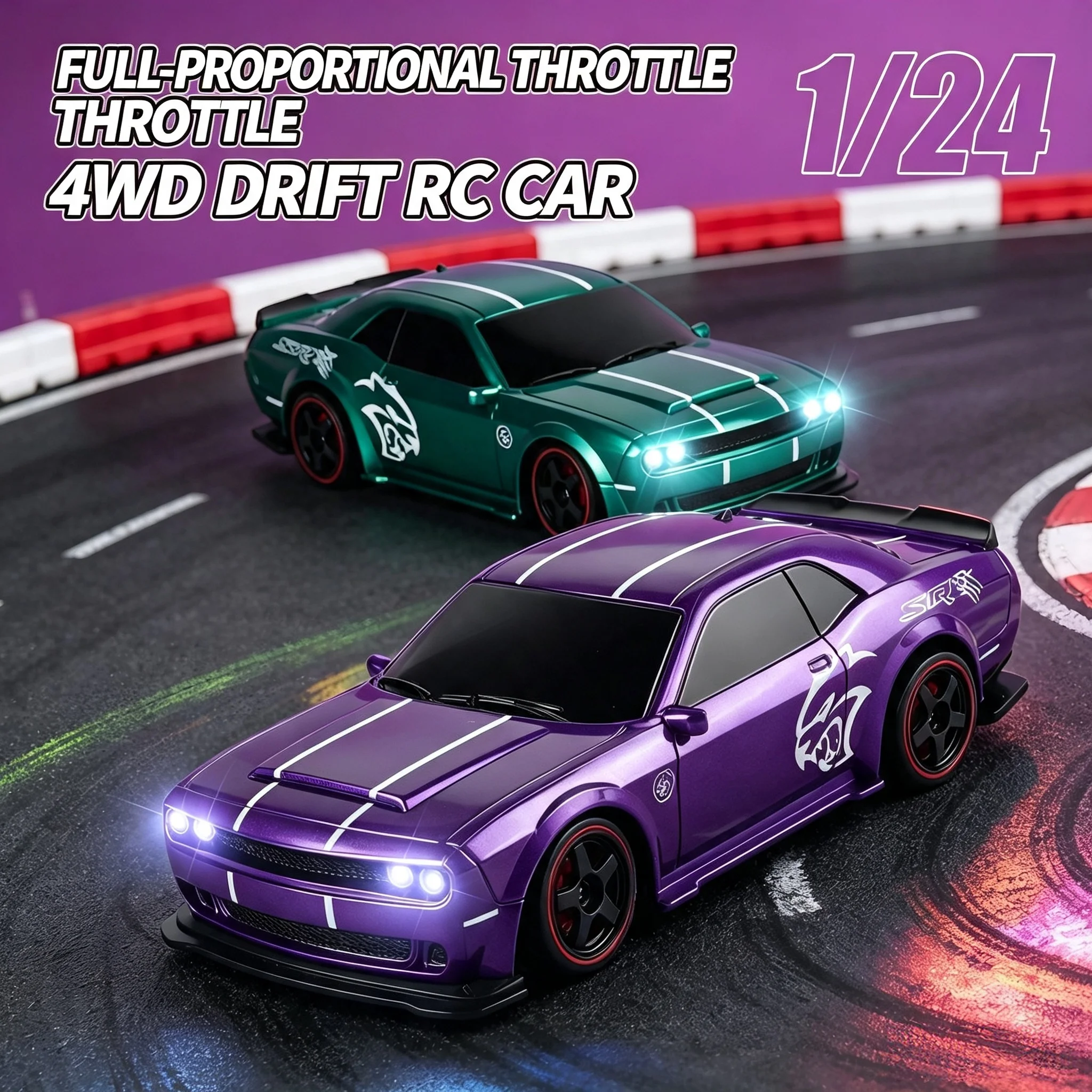 1/24 Scale 4WD RC Drift Car, H - Drone Vera Rc review and price