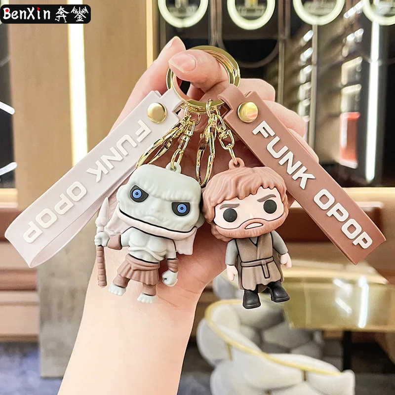 2025 miniso  Creative key chains, exquisite small statues, car pendants, bags, couple small gifts, high-end small gifts