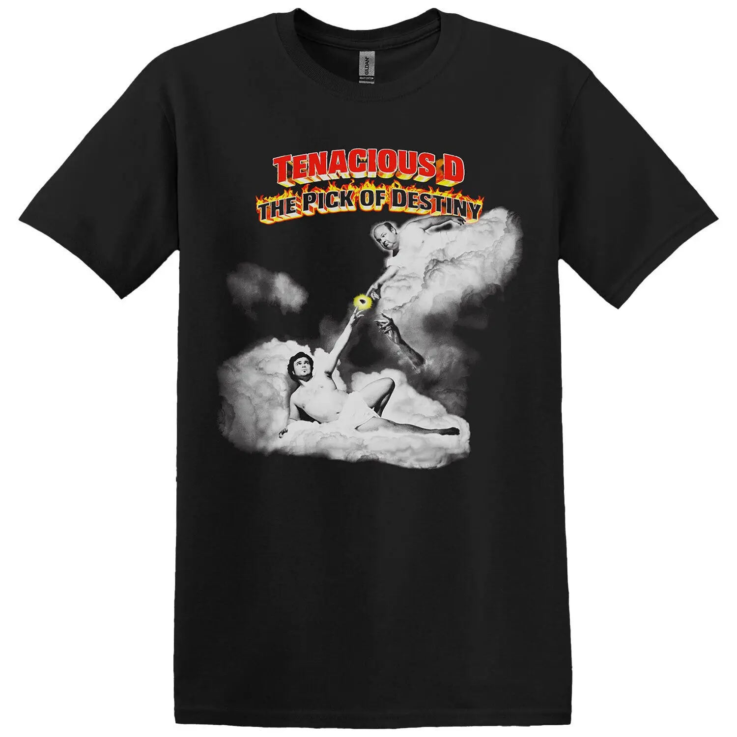 Men's Tenacious D DaVinci T shirt Medium Black