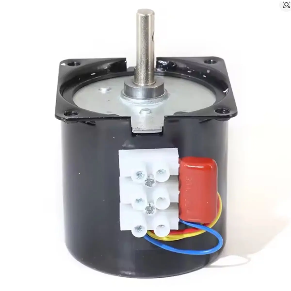 RECOMENDAR】High Torque AC Motor 220V Permanent Magnetic Synchronism Motor Center Shaft 7mm 10rpm with Wireless Remote Control