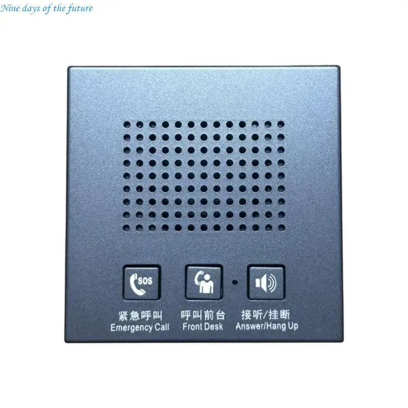 Lightweight Embedded Telephone With Noise Canceling Microphone For Quiet Work Space Guest  Business Meetings E65A