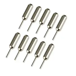 10x Watch Link Remover Pins Metal Watch Adjuster 20mm Long Watch Disassembly Watch Band Removal Pins Spare Pins Accessories