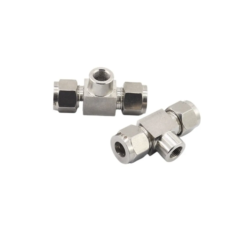 Tee 3 Ways M10 M14 M16 M20 Female 4 6 8 10 12 16mm 1/4